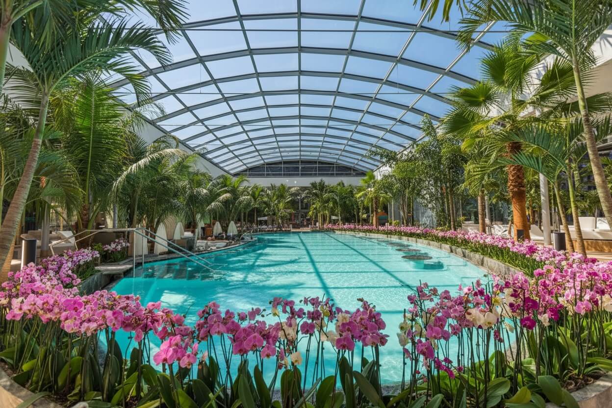 El Complejo y Sus Zonas de las Termas de Bucarest